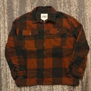 Zara Men's Plaid Jacket